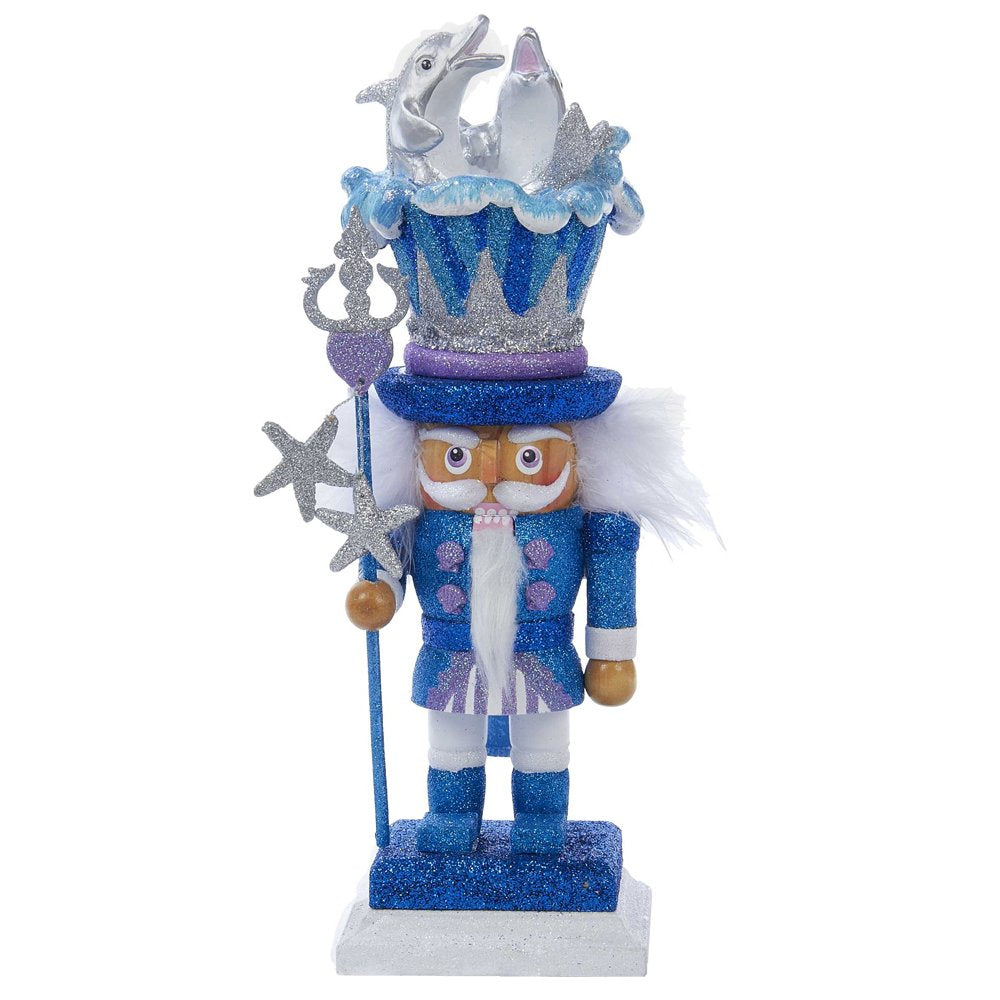 Kurt Adler HA0210 Hollywood Dolphin Nutcracker, 12-Inch