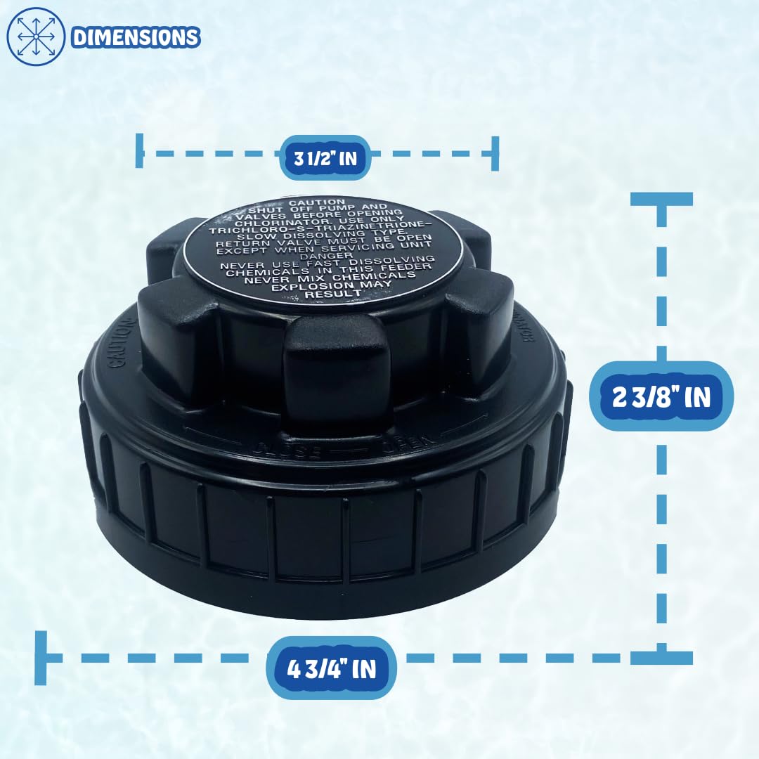 Poolzilla Chlorinator Lid Cover - Compatible with Hayward Feeder Models CL100, and CLX110C…