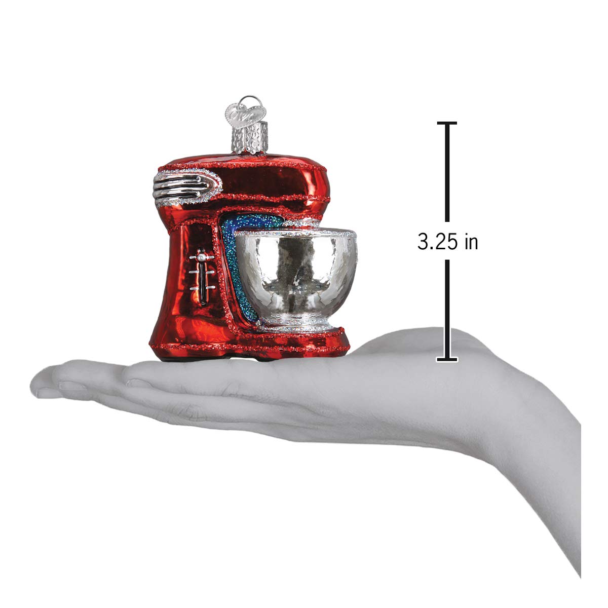 Old World Christmas Glass Blown Ornament Mixer (32270)