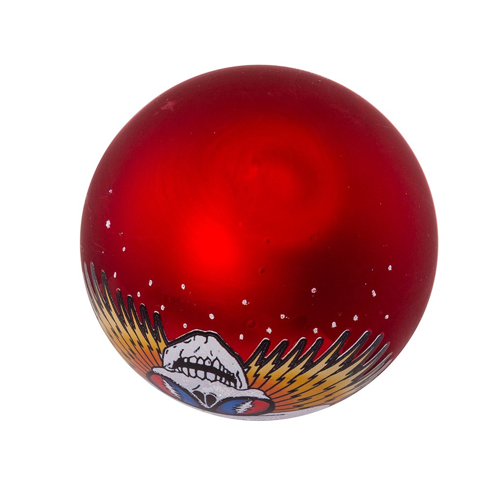 Kurt Adler 80mm Grateful Dead Glass Ball for Christmas