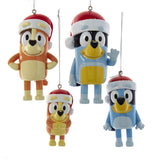 Bluey? and Family Ornaments, 4-Piece Set