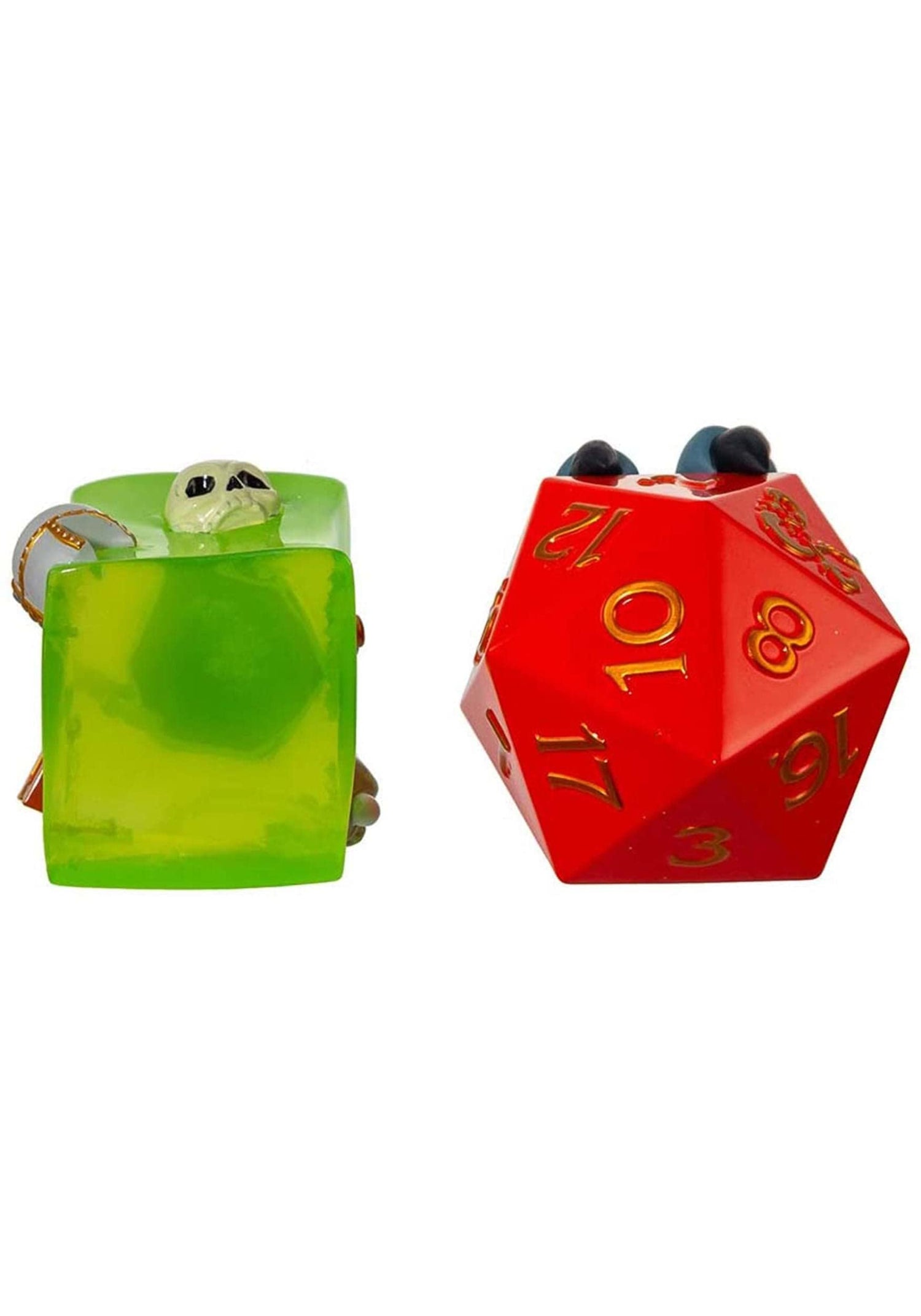 Kurt S. Adler Dungeons and Dragons Dice and Gelatinous Cube, 2 Piece Set