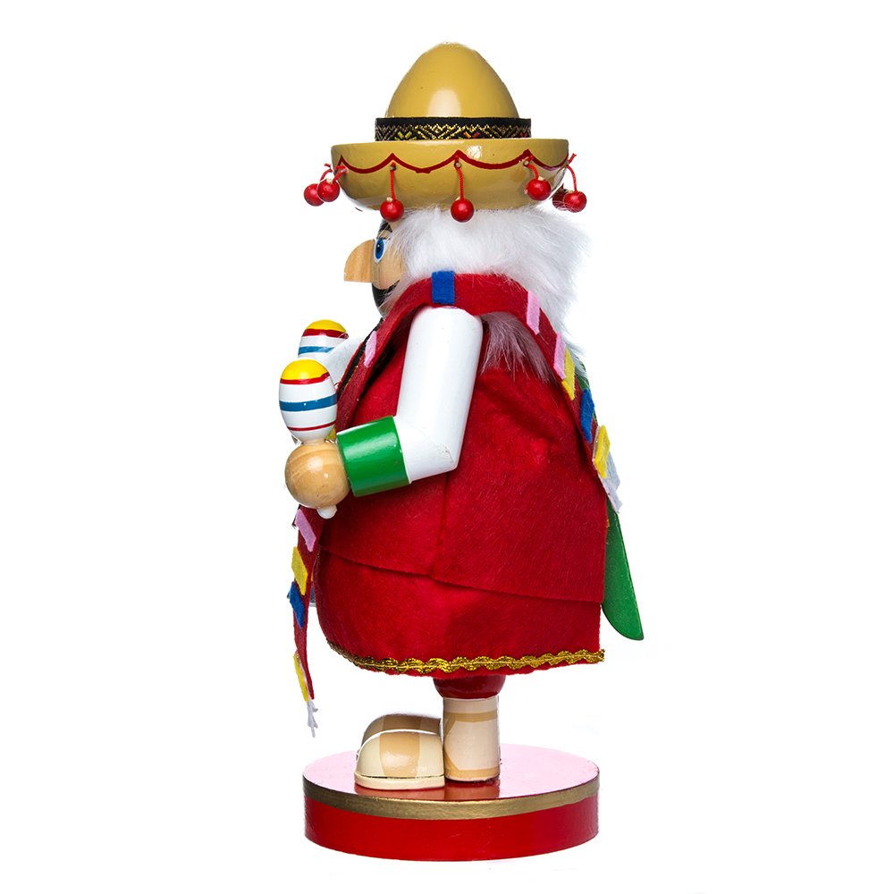 Kurt S. Adler Kurt Adler 10.25-Inch Mexican Tablepiece-Chubby Collection Nutcracker