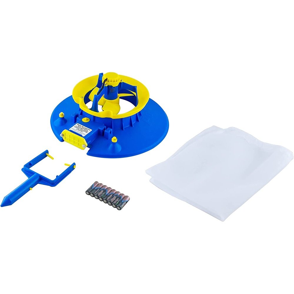 POOL BLASTER Water Tech Leaf Vac - Cordless Battery-Powered Swimming Pool Leaf Skimmer & Leaf Vacuum with Heavy-Duty Mesh Bag