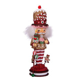 Kurt S. Adler 16.5-Inch Hollywood Gingerbread King Nutcracker, Multicolor