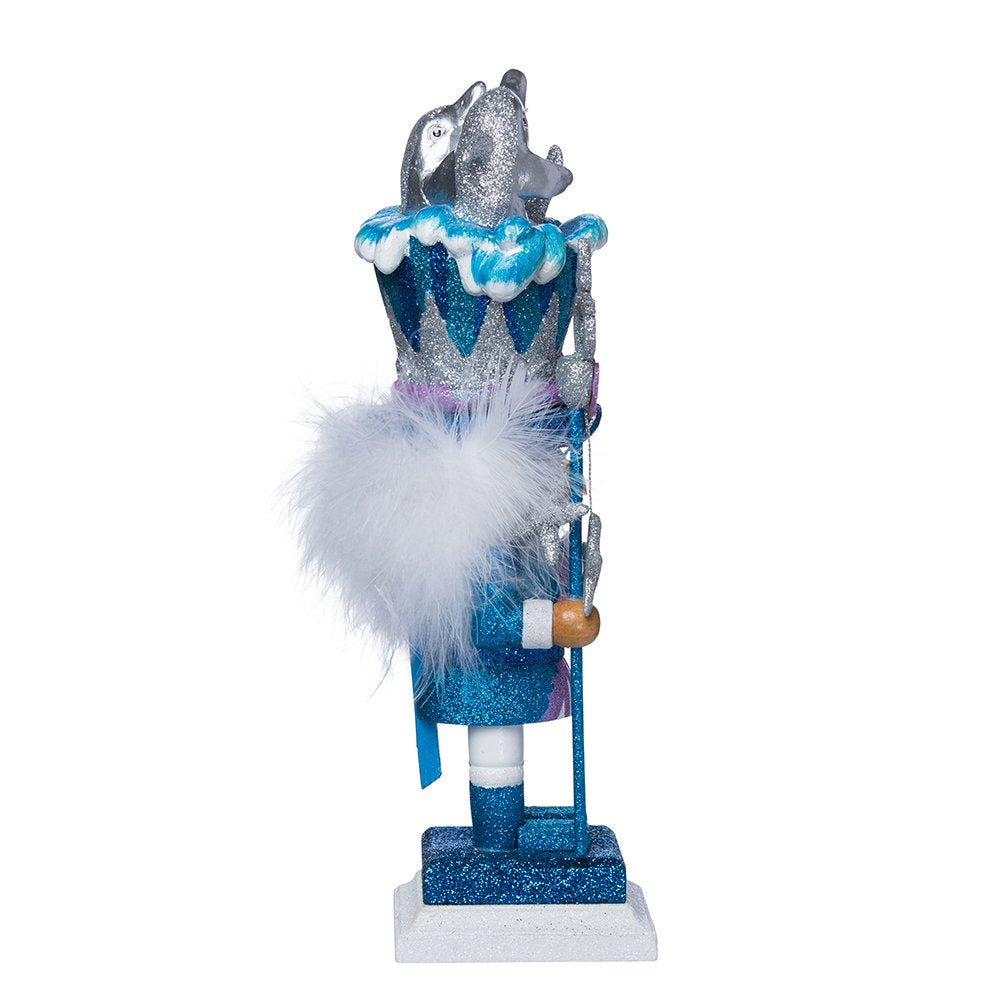 Kurt Adler HA0210 Hollywood Dolphin Nutcracker, 12-Inch