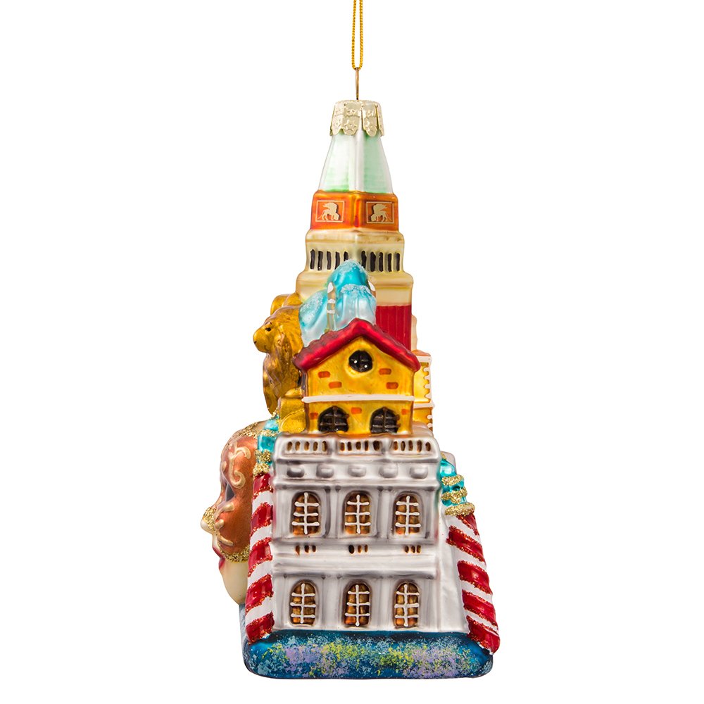 Kurt S. Adler Kurt Adler 5-Inch Venice Cityscape Glass Ornament