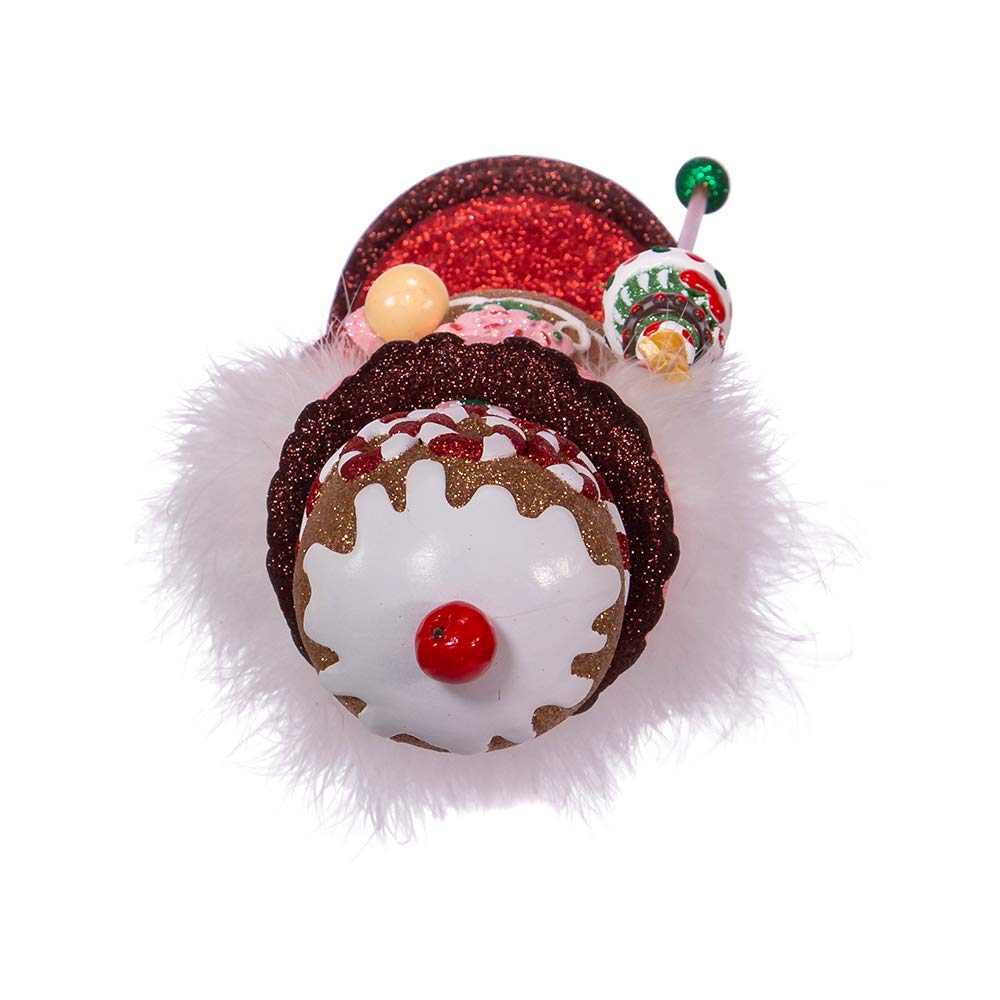 Kurt S. Adler 16.5-Inch Hollywood Gingerbread King Nutcracker, Multicolor