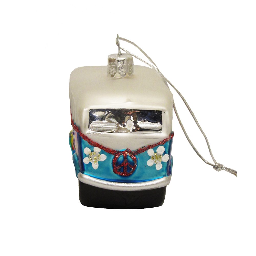 Kurt Adler Glass Grateful Dead Ornament, 4-Inch for Christmas