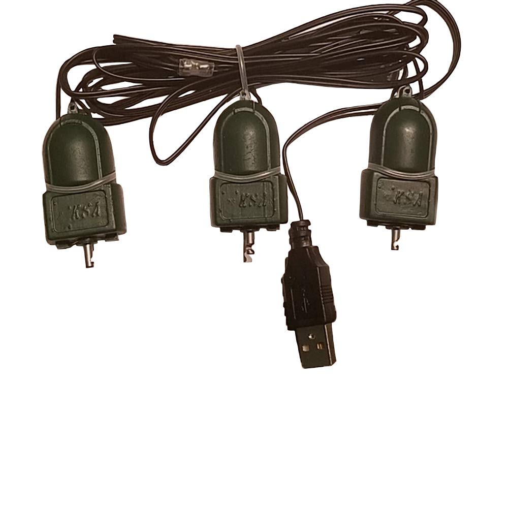 Kurt S. Adler USB Triple Twirl-It with DC Motors