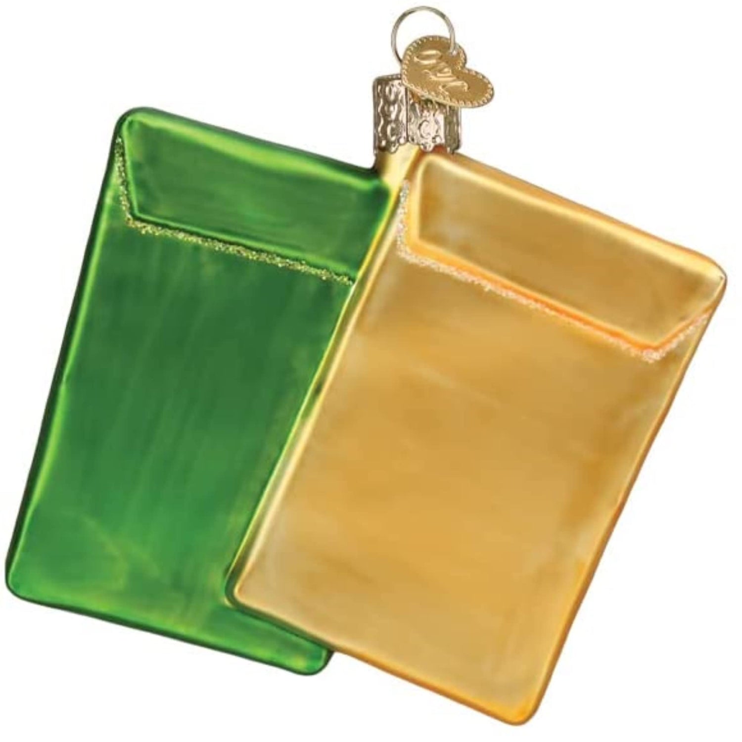 Old World Christmas Garden Seeds Glass Blown Ornament for Christmas Tree, Handcrafted Holiday Decoration, Garden Collection