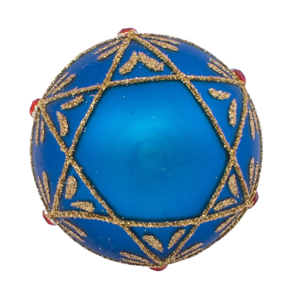 Kurt S. Adler YAMGG0517 Egg Ornament, 45mm, Glass For Christmas