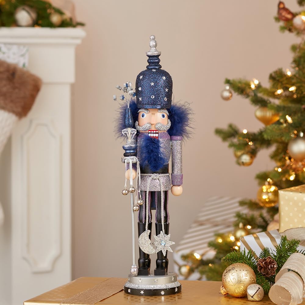 Kurt Adler HA0179 Hollywood Night Stars Nutcracker, 19-Inch