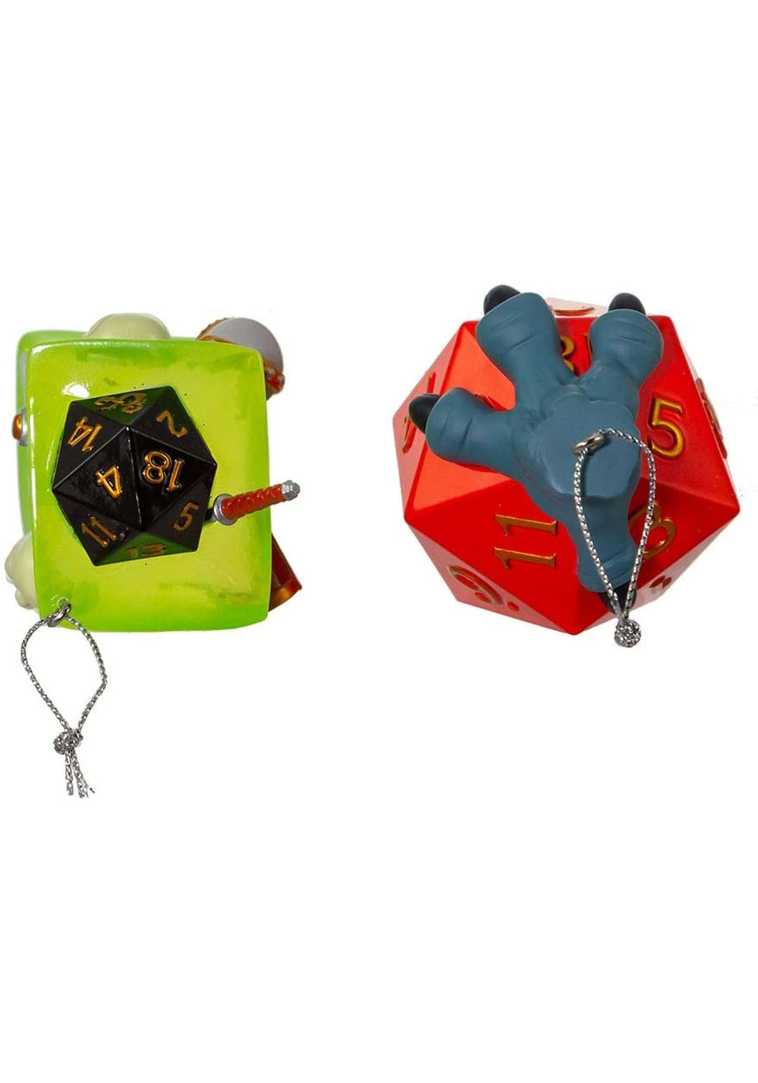 Kurt S. Adler Dungeons and Dragons Dice and Gelatinous Cube, 2 Piece Set