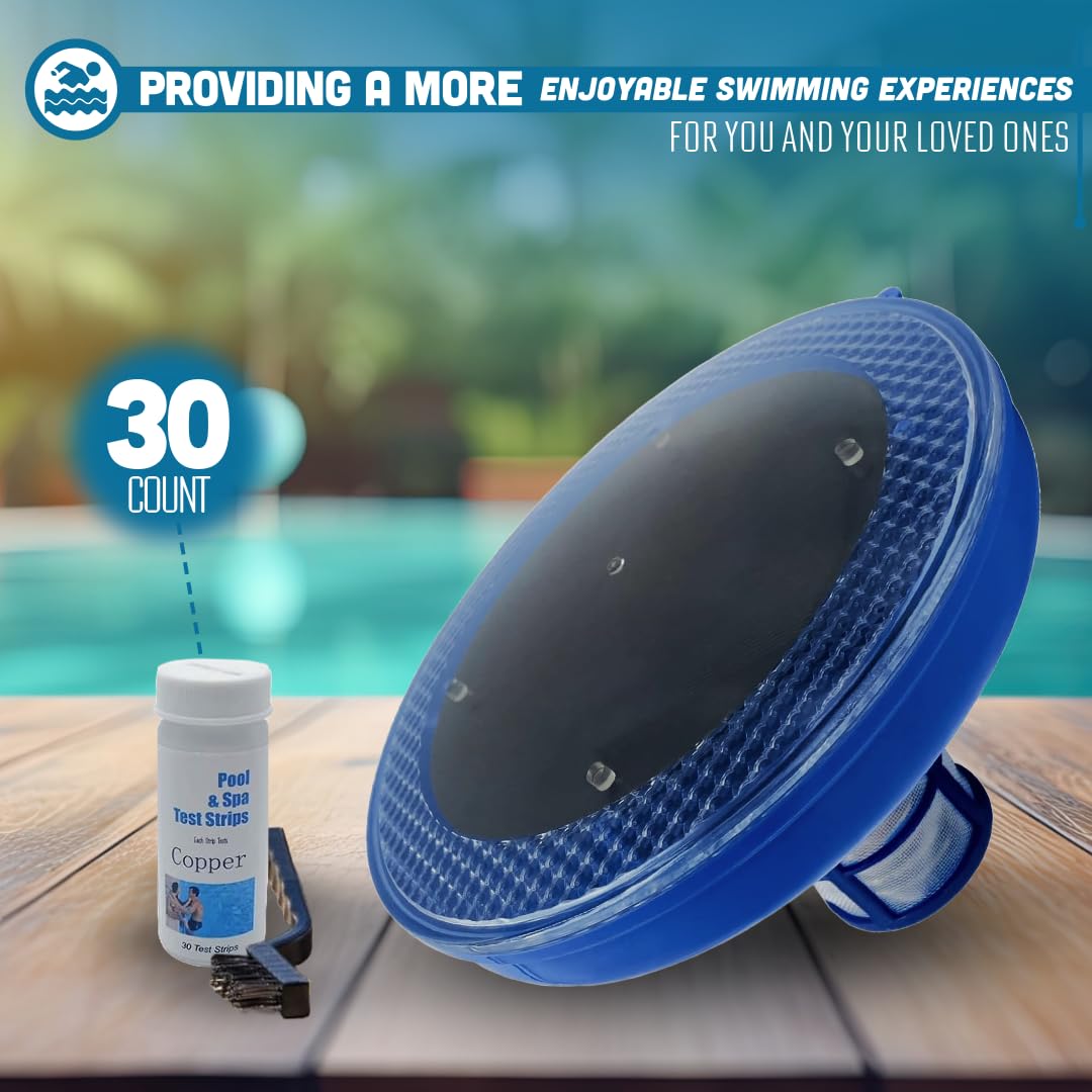Poolzilla 90120-1 Pool Solar Ionizer System - Effective up to 32,000 Gallons