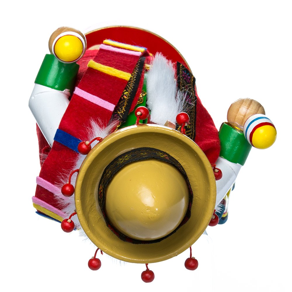 Kurt S. Adler Kurt Adler 10.25-Inch Mexican Tablepiece-Chubby Collection Nutcracker