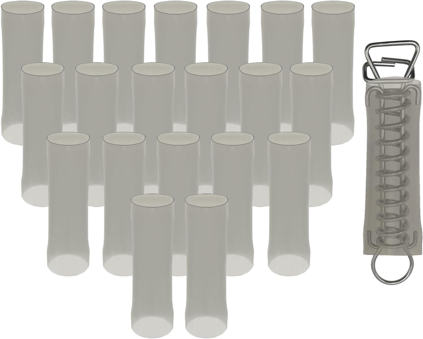 Poolzilla Protective PVC Sleeves for Pool Safety Cover Springs