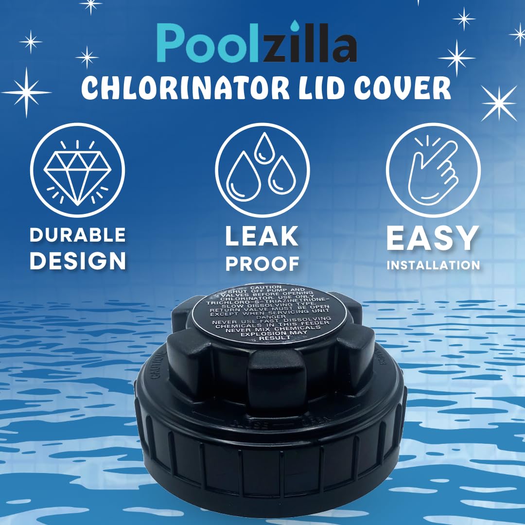 Poolzilla Chlorinator Lid Cover - Compatible with Hayward Feeder Models CL100, and CLX110C…