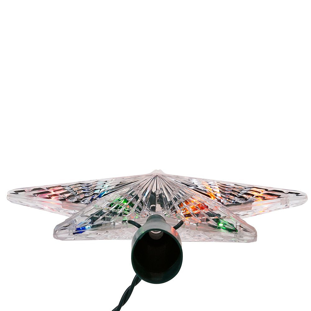 Kurt Adler Multi-Colored Crystal Star Treetop