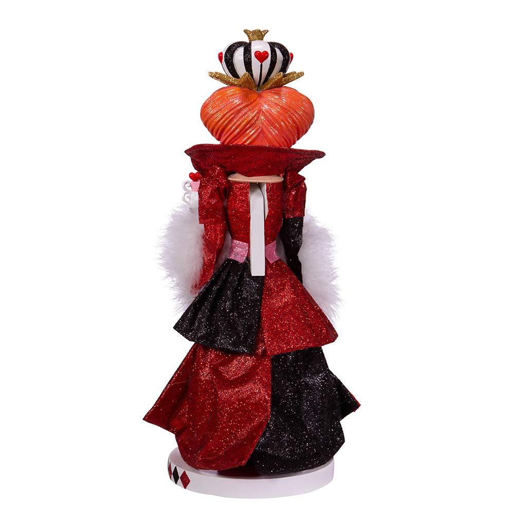 Kurt S. Adler 17.5-Inch Hollywood Queen of Hearts Nutcracker, Multi
