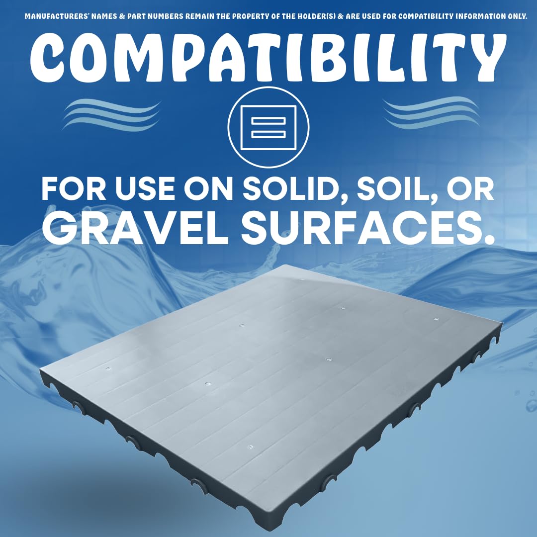 Poolzilla Heat Pump Mounting Pad (39.5’’ x 31’’)