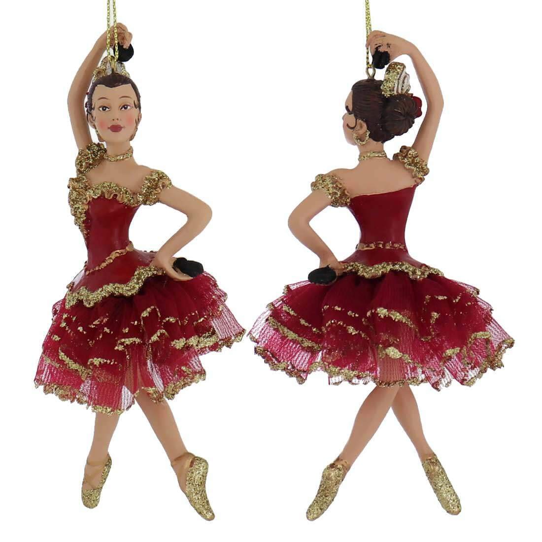 Kurt Adler Resin International Dancer Ornament Set Of 4