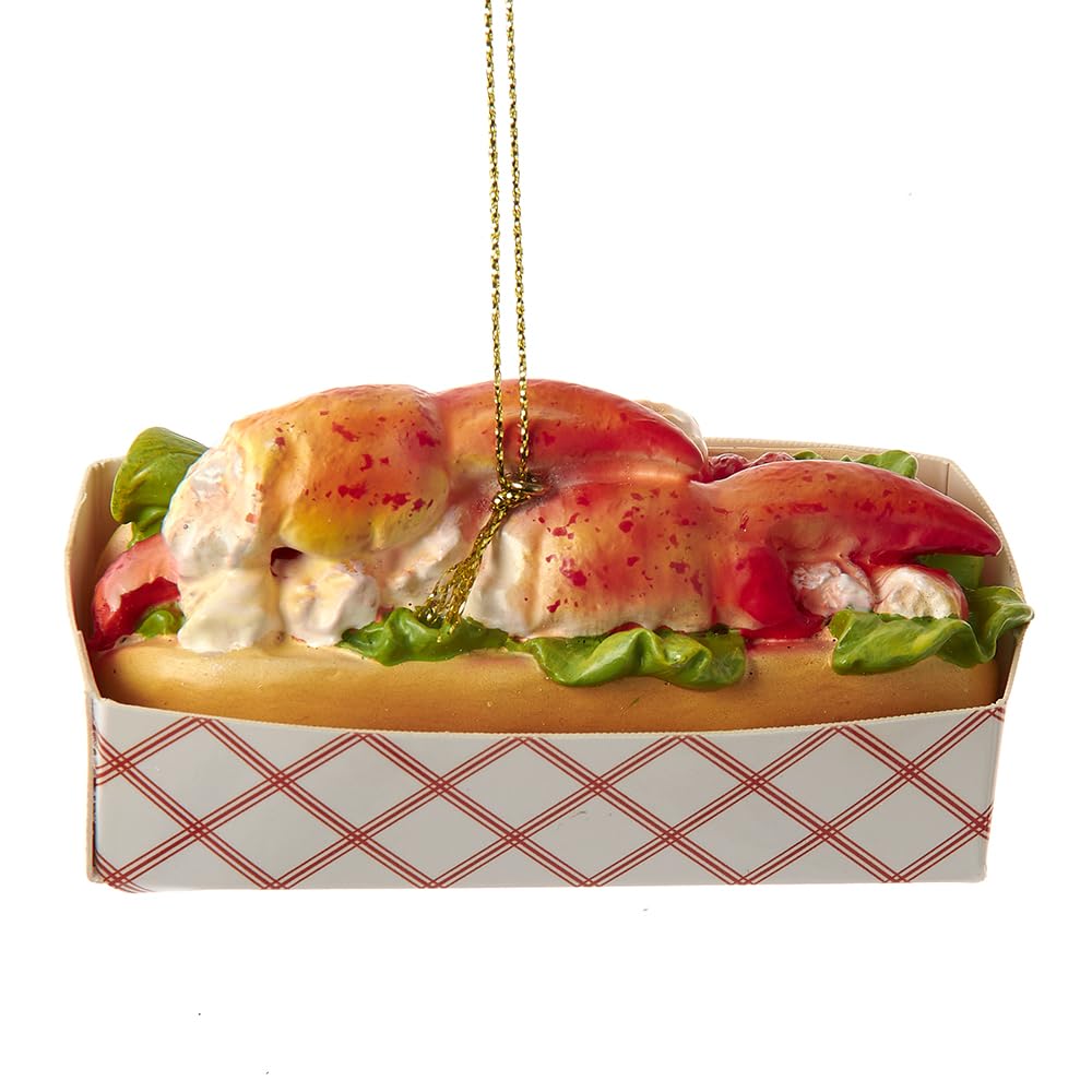 Kurt Adler 3.5-inches Resin Lobster Roll Ornament