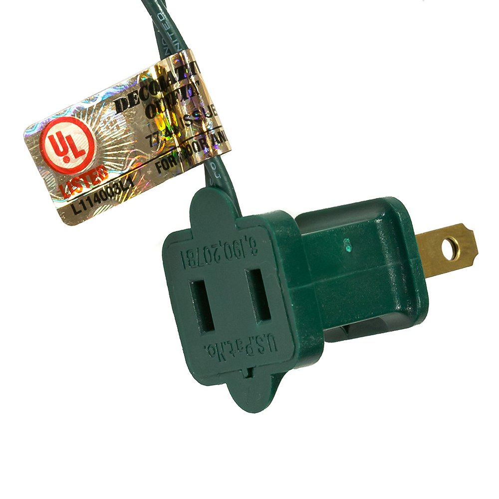 Kurt Adler UL 10-Light Santa with Tree Light Set, 3-Inch