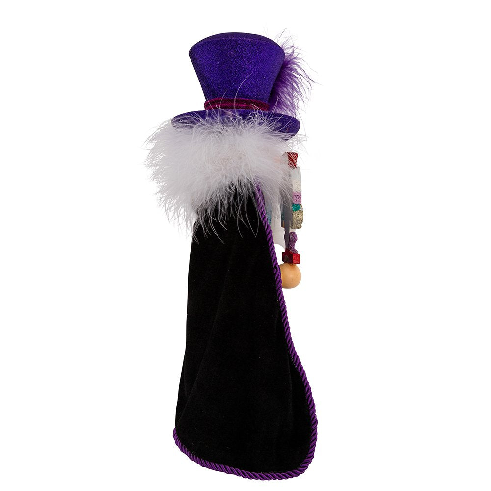 Kurt S. Adler Hollywood Drosselmeier Nutcracker, Purple, 15in