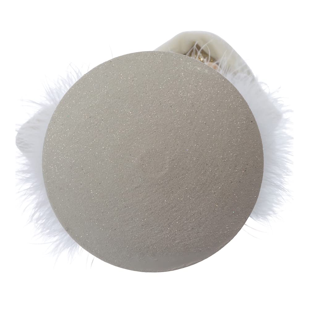 18-Inch Hollywood White Snowflake Soldier Battery-Operated LED Nutcracker