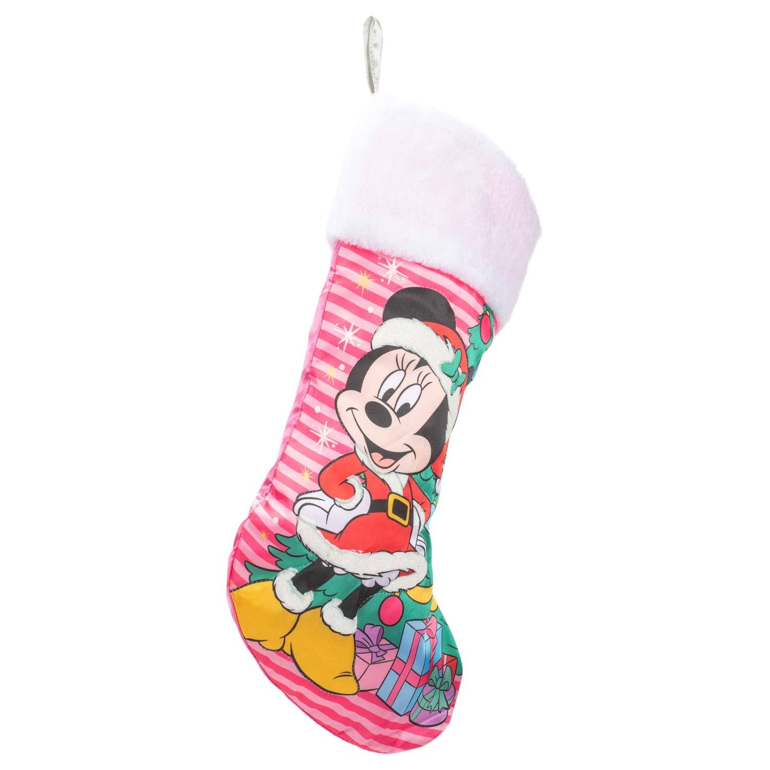 Disney© Minnie Mouse With Tree Stocking,1 pc
