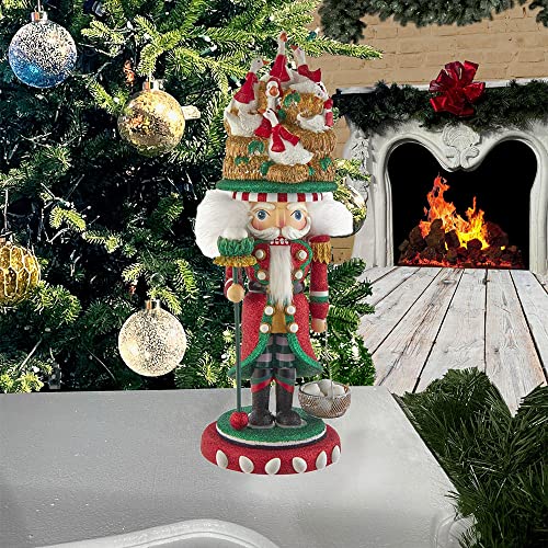 18-Inch Hollywood 12 Days of Christmas Nutcracker