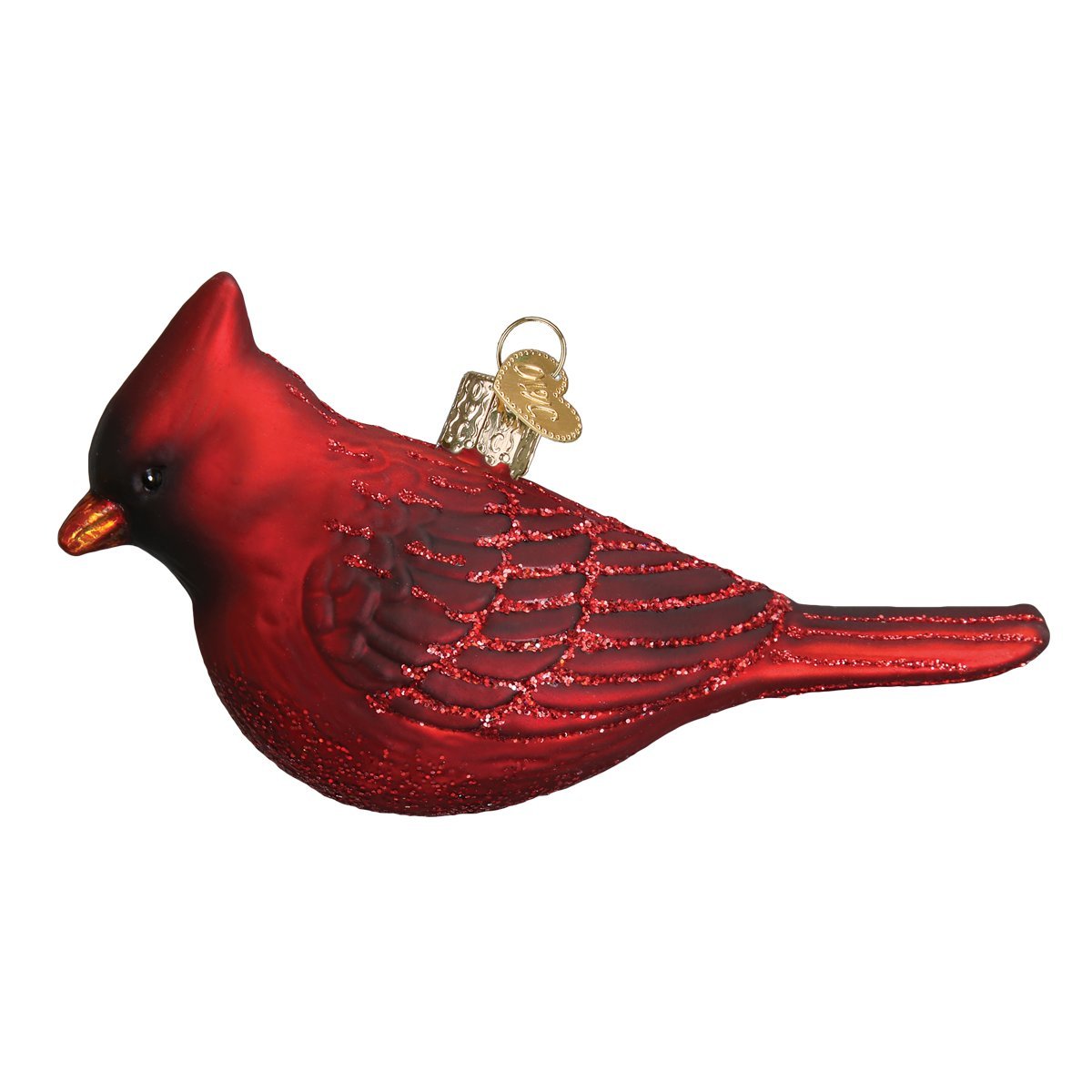 Old World Christmas Glass Blown Ornament Northern Cardinal (16110)