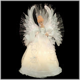 Kurt S. Adler Kurt Adler 14-Inch Multi Fiberoptic Treetop Angel Tree Topper