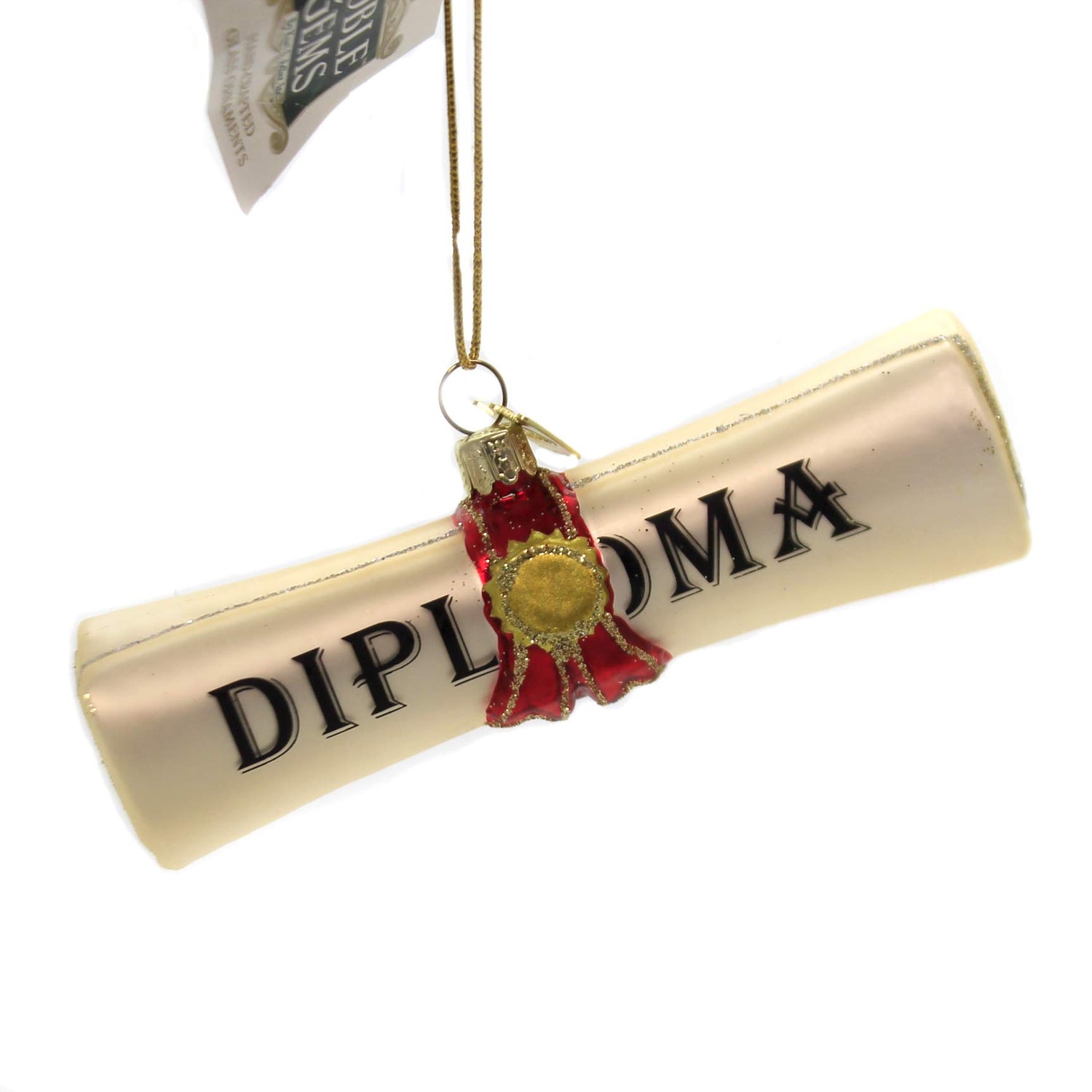 Noble Gems? Diploma Glass Ornament