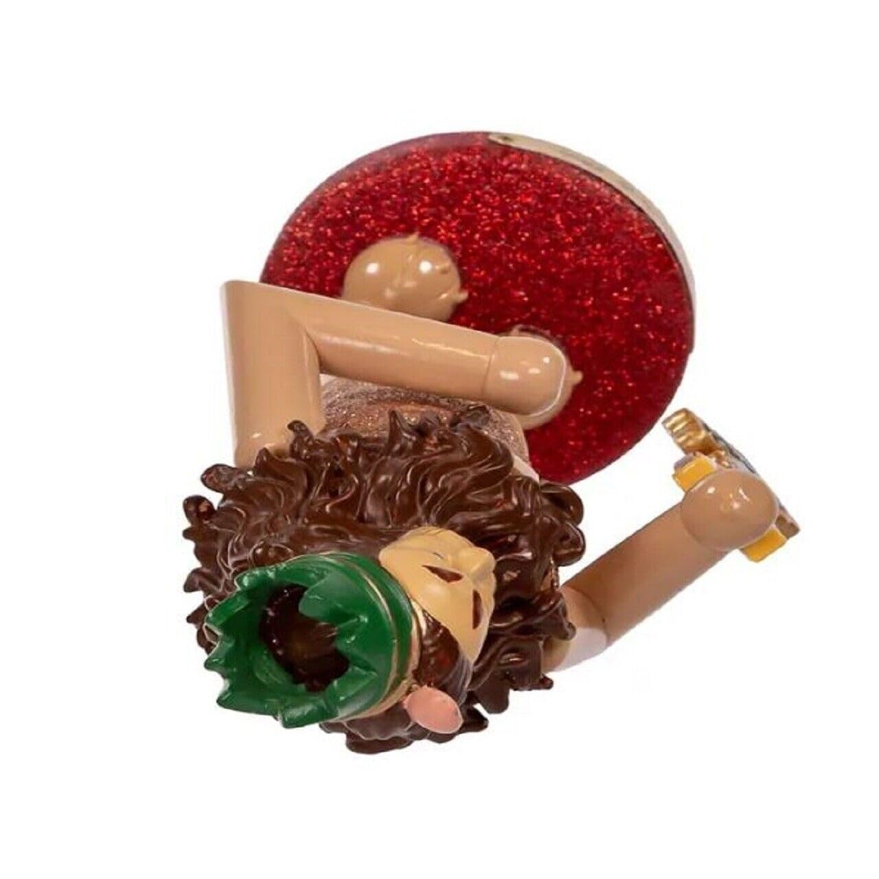 Wizard of Oz Kurt Adler 10-Inch Cowardly Lion Nutcracker, Brown