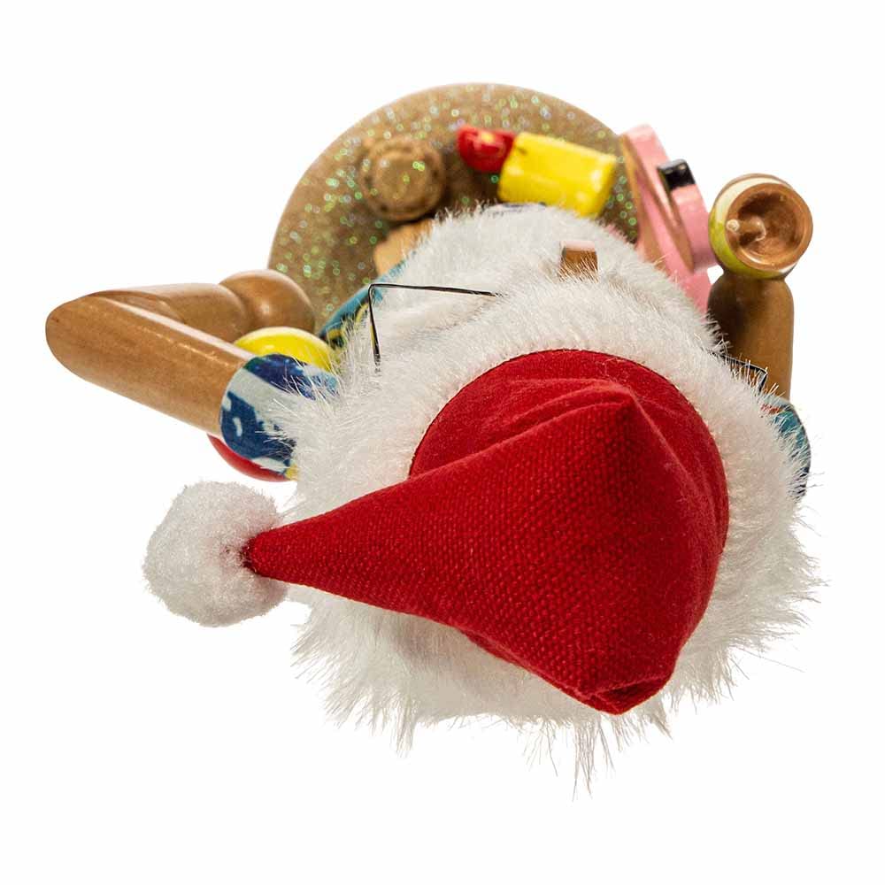 Kurt S. Adler Wooden Beach Santa Nutcracker, 15.5-Inch, Multi-Colored