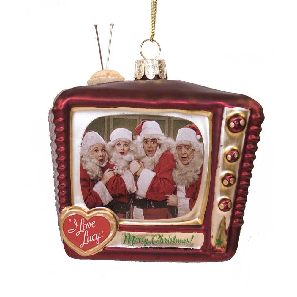 Kurt Adler Glass I Love Lucy TV Ornament,Christmas