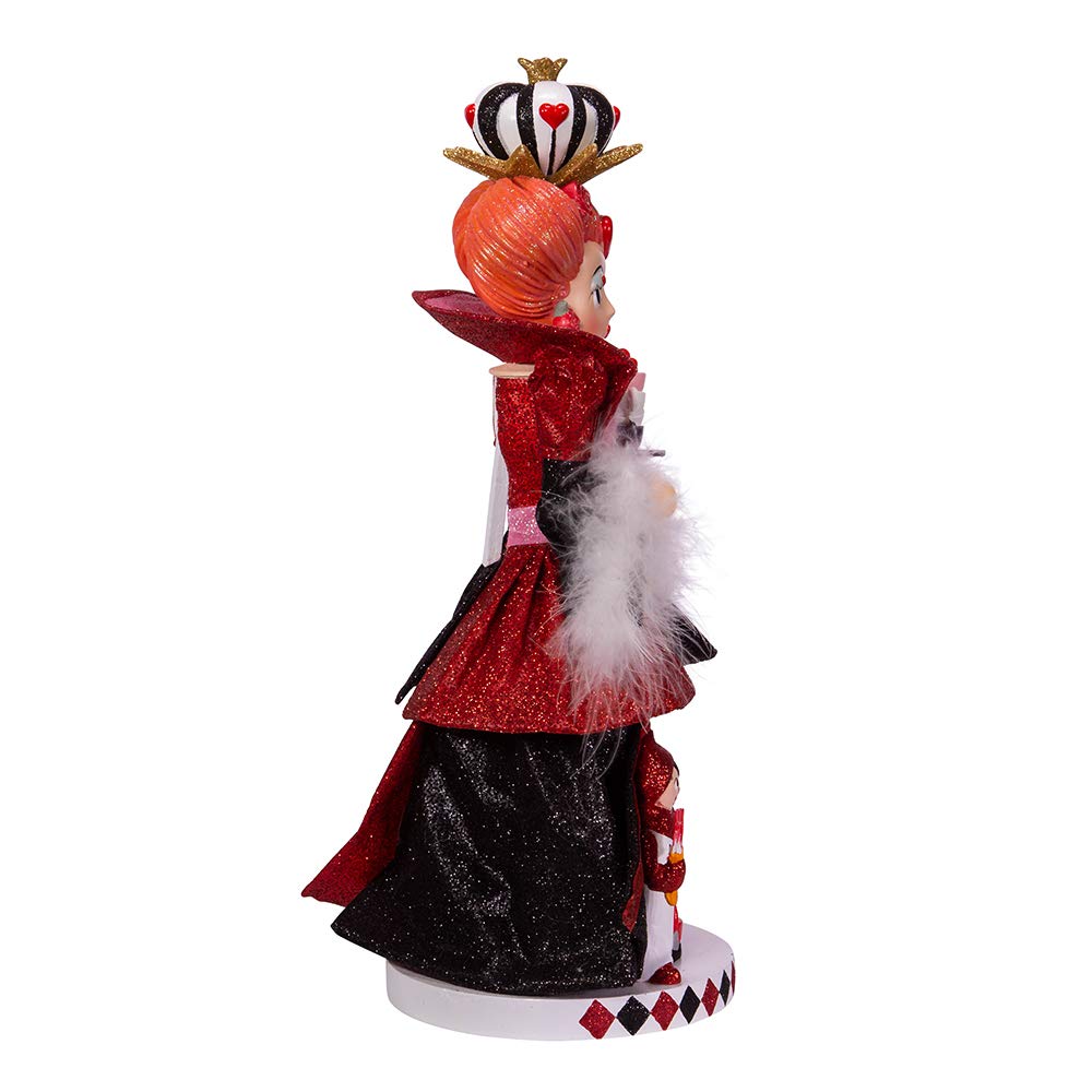 Kurt S. Adler 17.5-Inch Hollywood Queen of Hearts Nutcracker, Multi