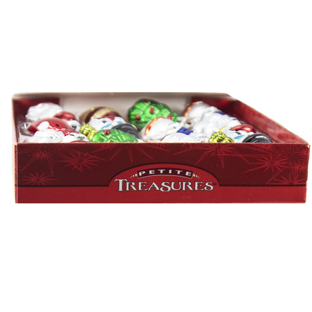 Kurt Adler H9485 Plastic Ornament, 2-Inch, Set Of 12
