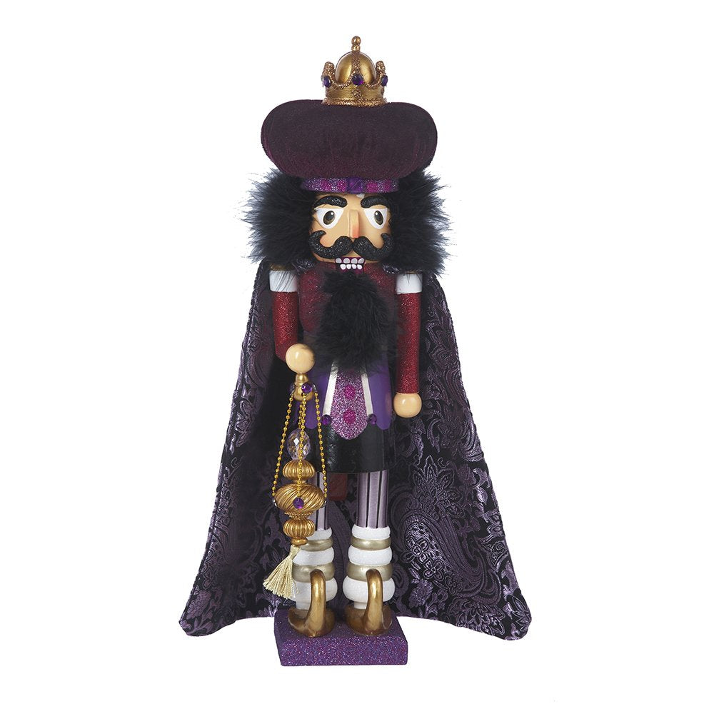 Kurt S. Adler Kurt Adler Hollywood King, 18-Inch, Purple Nutcracker
