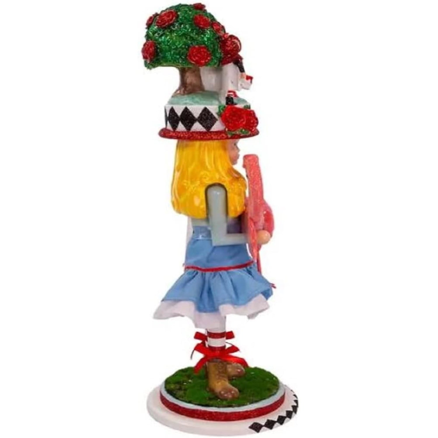 Kurt Adler 19-Inch Hollywood Alice with Flamingo Nutcracker