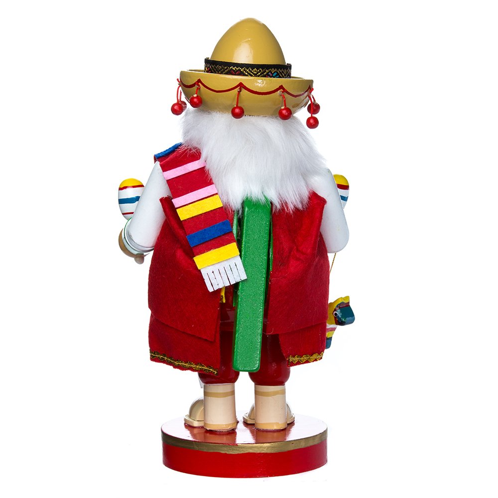 Kurt S. Adler Kurt Adler 10.25-Inch Mexican Tablepiece-Chubby Collection Nutcracker
