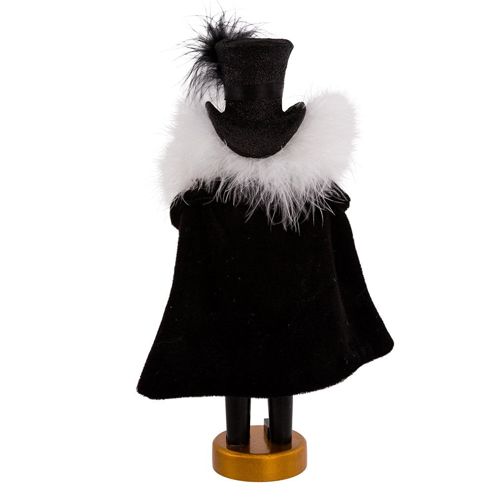 Hollywood Nutcrackers Kurt Adler Hollywood Drosselmeier Nutcracker, 12-Inch,Black