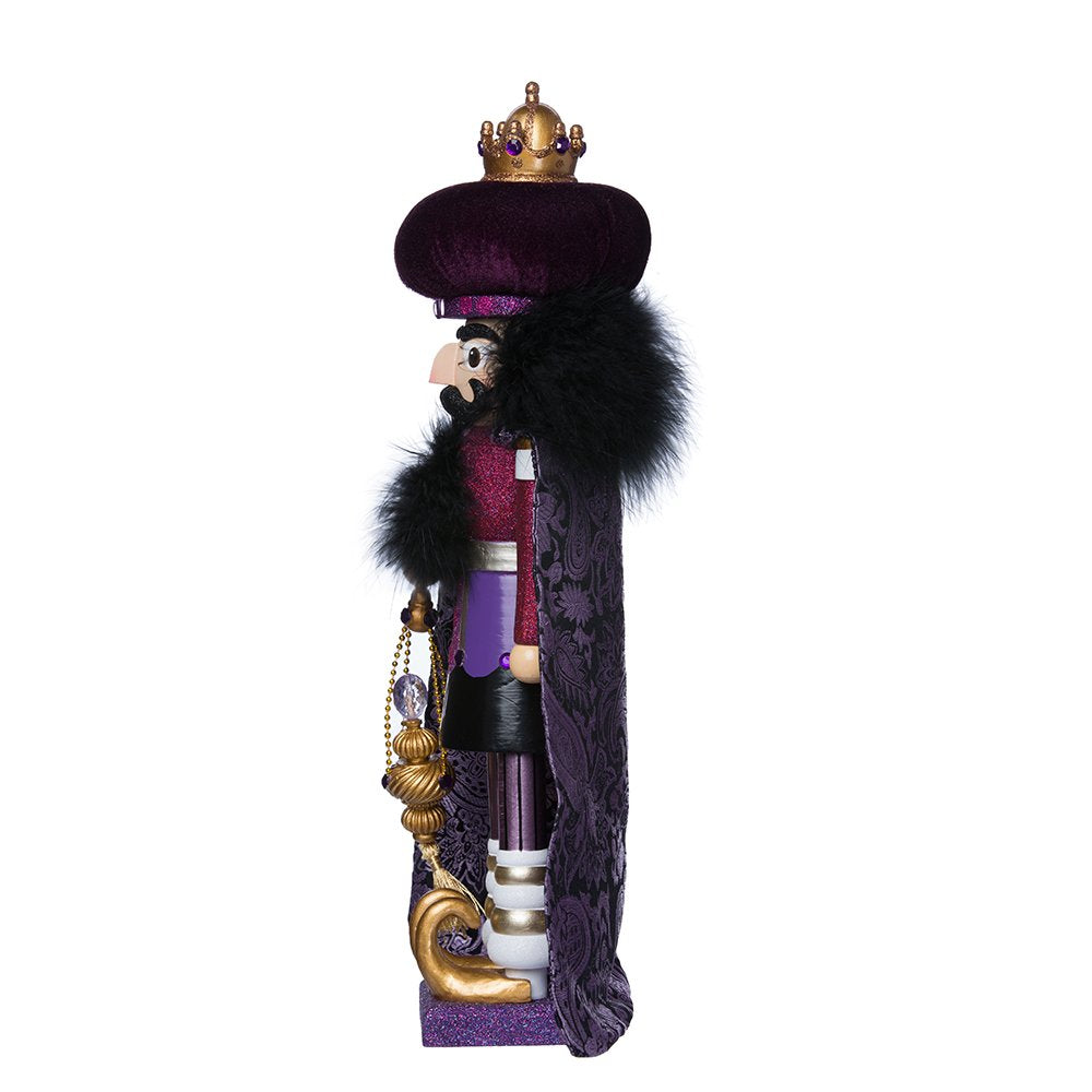 Kurt S. Adler Kurt Adler Hollywood King, 18-Inch, Purple Nutcracker