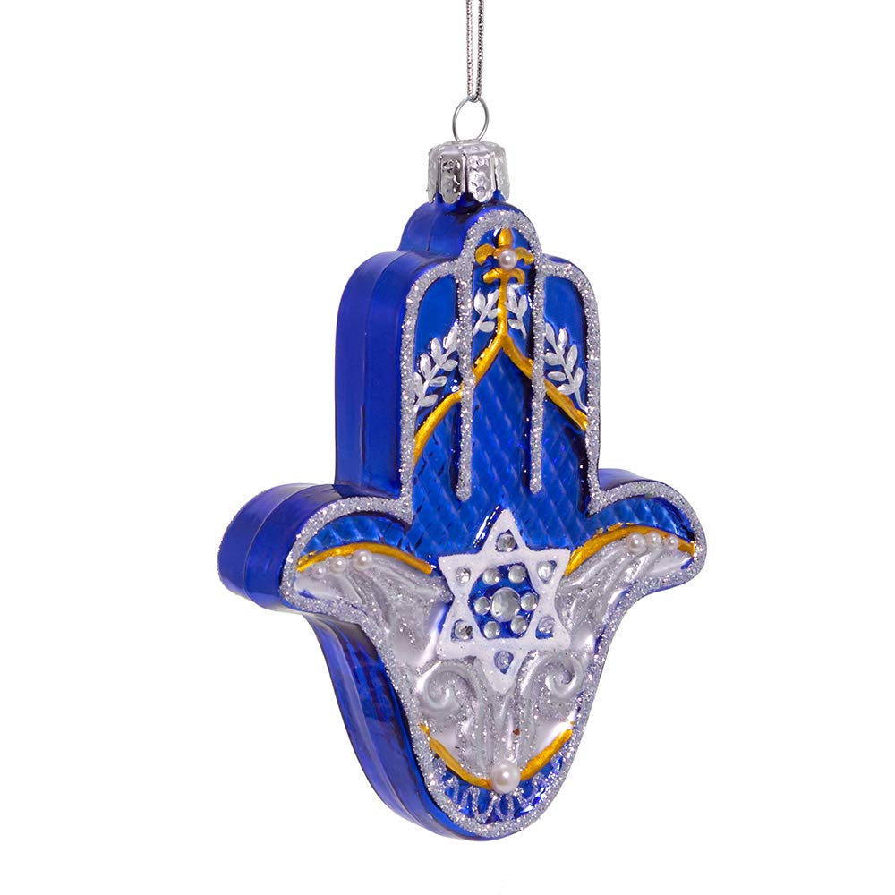 Kurt Adler NB1519 Ornament, Blue, Standard