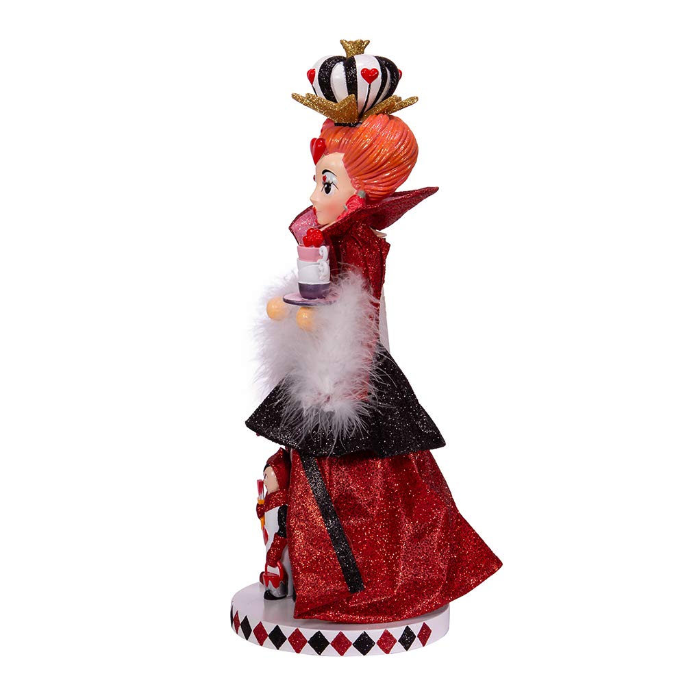 Kurt S. Adler 17.5-Inch Hollywood Queen of Hearts Nutcracker, Multi