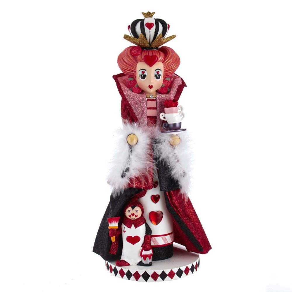 Kurt S. Adler 17.5-Inch Hollywood Queen of Hearts Nutcracker, Multi