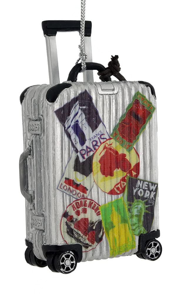 Kurt Adler Travel Luggage Ornament