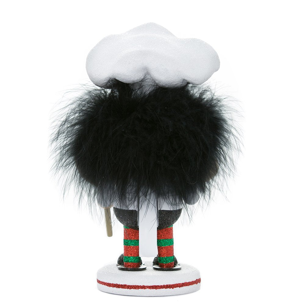 Kurt S. Adler 8-Inch Hollywood Pizza Guy Nutcracker, White